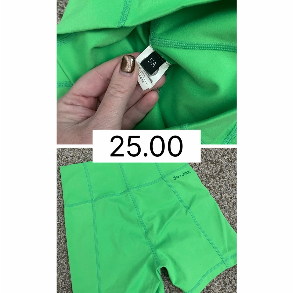 SA Women's Vibrant Green Bike Shorts